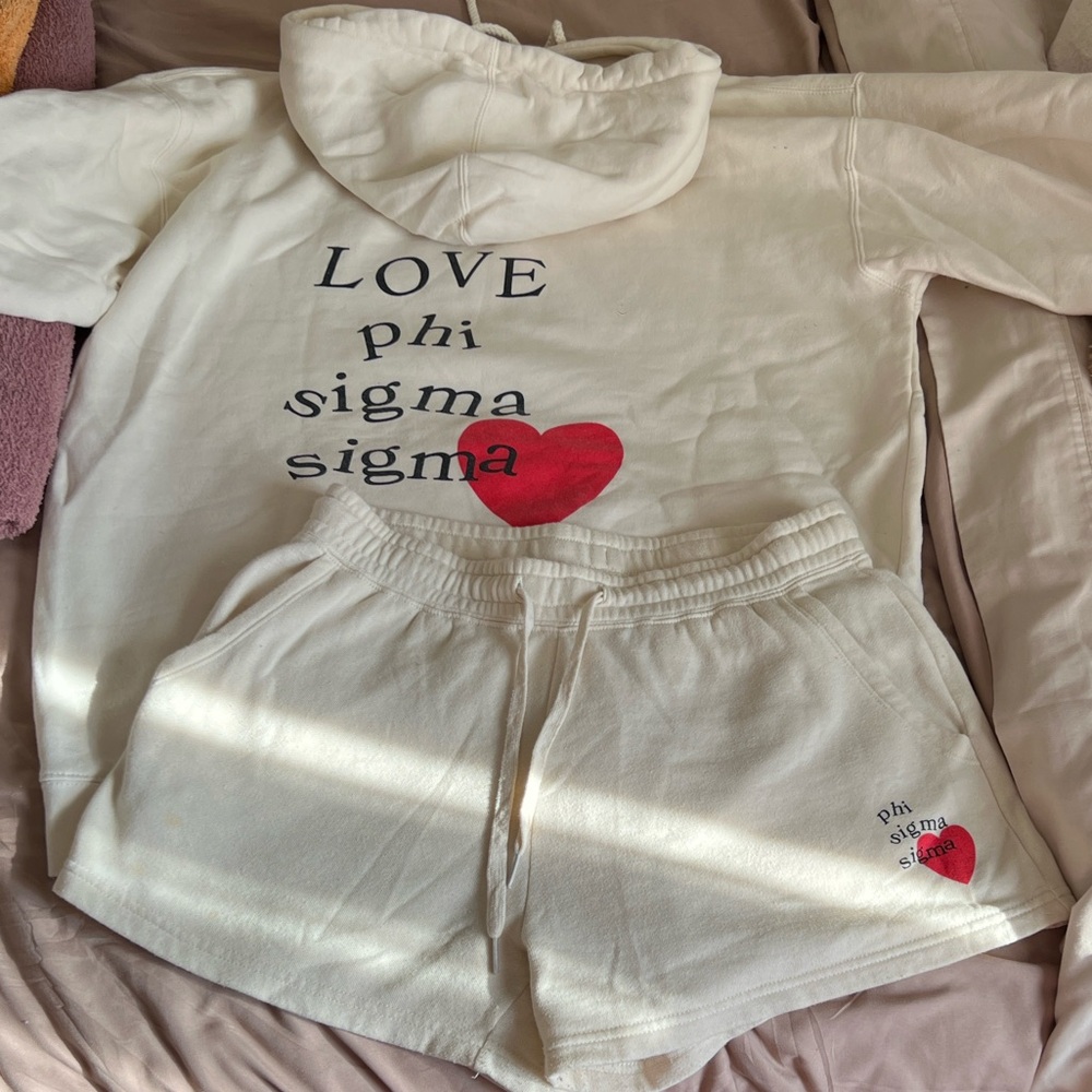 Phi Sigma Sigma Heart Hoodie